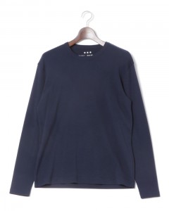 オーガニックコットン クルーネックロングTシャツ
