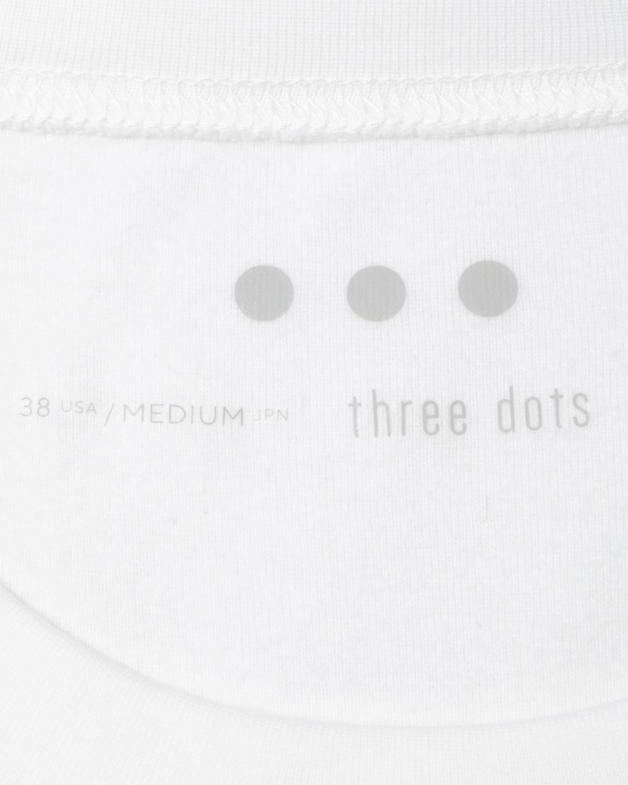 裏起毛 ハイゲージロングスリーブ スウェット|three dots 裏起毛 ハイゲージロングスリーブ スウェット|three dots
