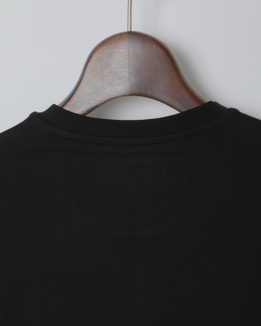 three dotsパウダリーコットン Tシャツ05l