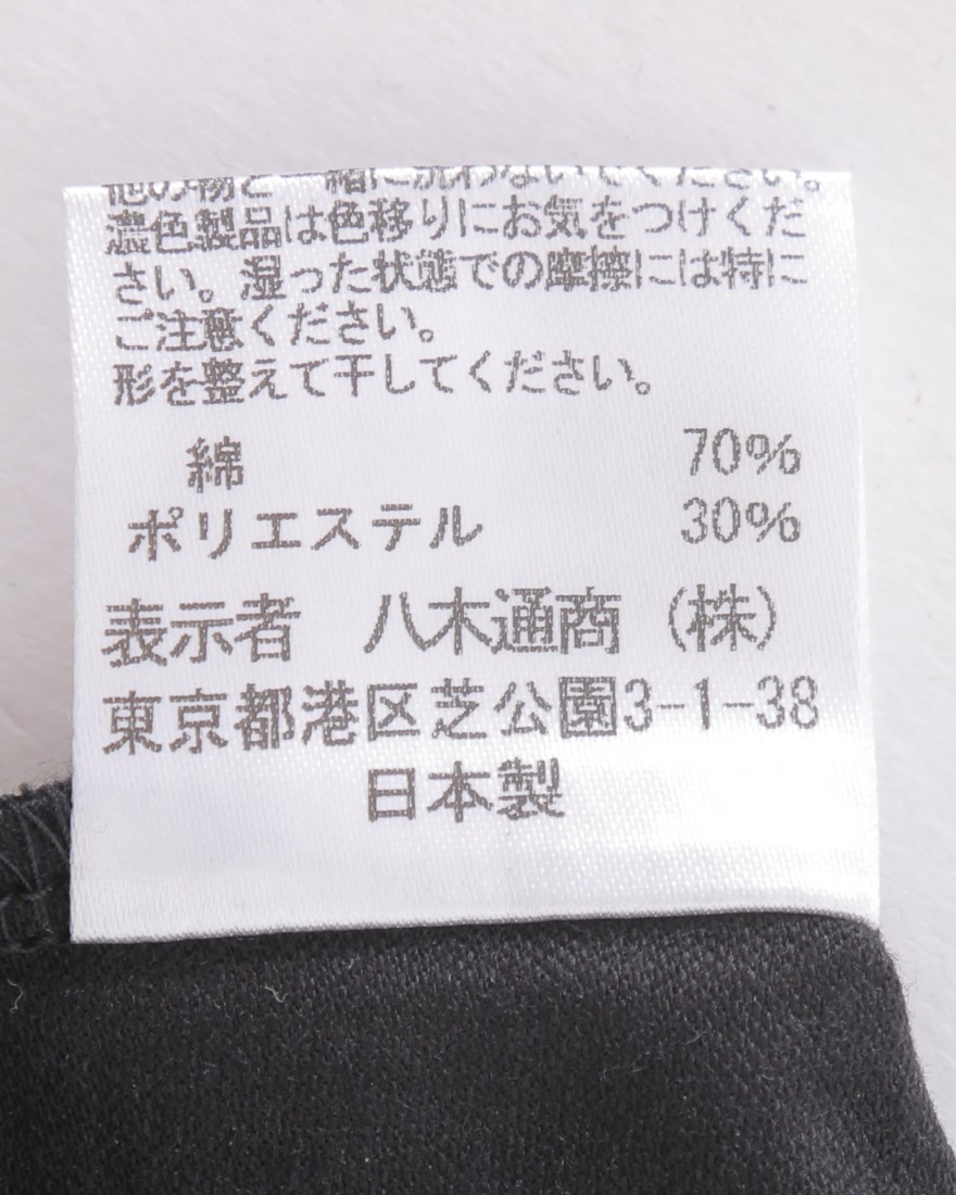 three dotsパウダリーコットン Tシャツ11l