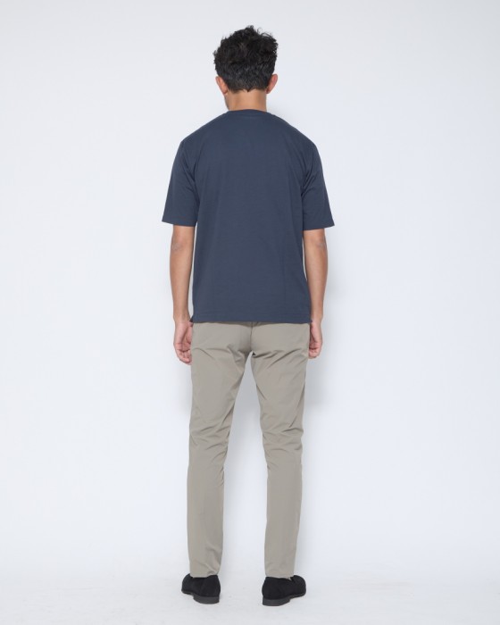 three dotsパウダリーコットン Tシャツ14l