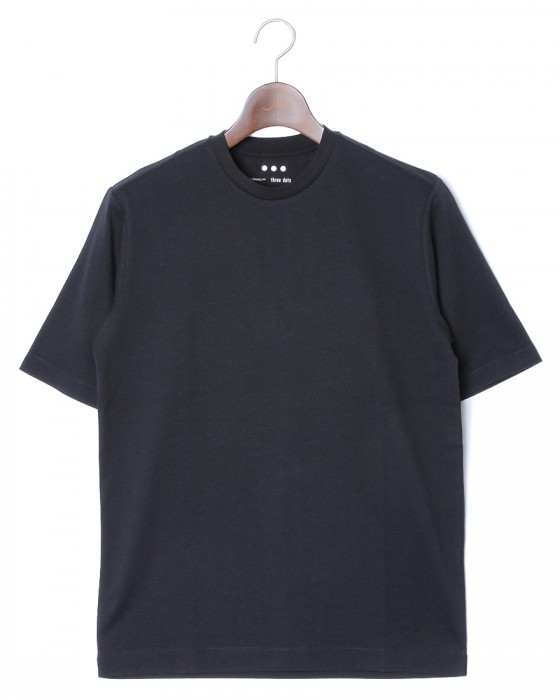 three dotsパウダリーコットン Tシャツc9