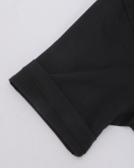 three dotsパウダリーコットン Tシャツmb_07l