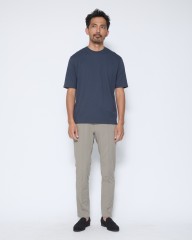 three dotsパウダリーコットン Tシャツmb_12l