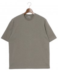three dotsパウダリーコットン Tシャツmb_c9