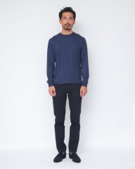 サンデッドジャージー ロングスリーブクルーネック|three dots サンデッドジャージー ロングスリーブクルーネック|three dots