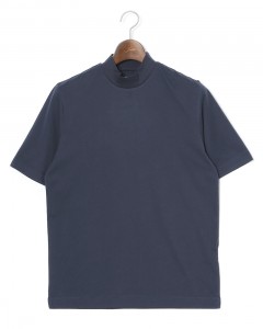 サンデッドジャージー モックネック Tシャツ【Steve/Sanded Jersey】