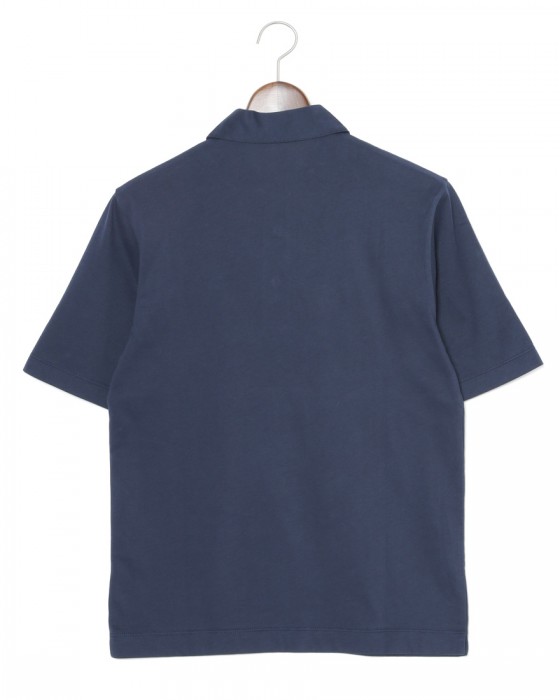 three dotsサンデッドジャージー ポロシャツ【George/Sanded Jersey】19l
