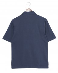 three dotsサンデッドジャージー ポロシャツ【George/Sanded Jersey】mb_19l
