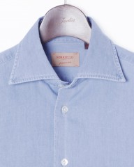 BORRIELLOワイドカラーデニムシャツ 【GAIOLA】mb_01l