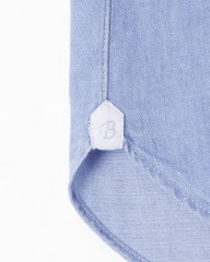 BORRIELLOワイドカラーデニムシャツ 【GAIOLA】mb_13l
