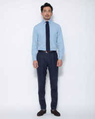BORRIELLOワイドカラーデニムシャツ 【GAIOLA】mb_21l