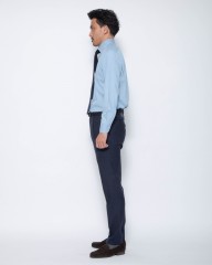 BORRIELLOワイドカラーデニムシャツ 【GAIOLA】mb_22l