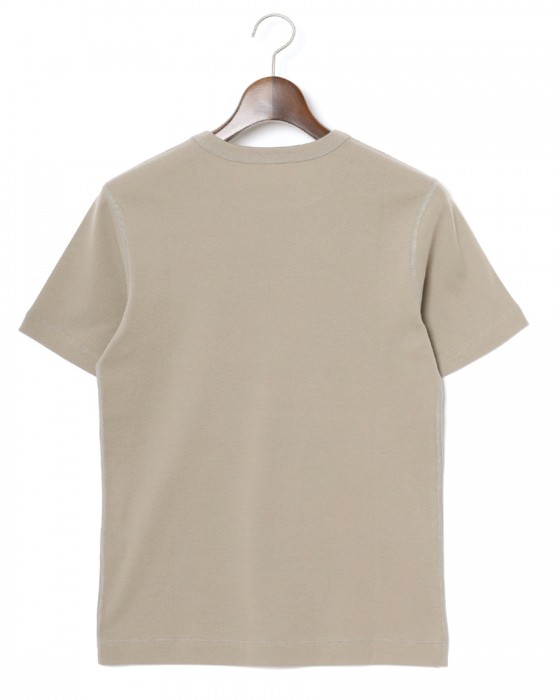 three dotsオーガニックコットン ニットTシャツ【Josh/OrganicCotton Knit】20l