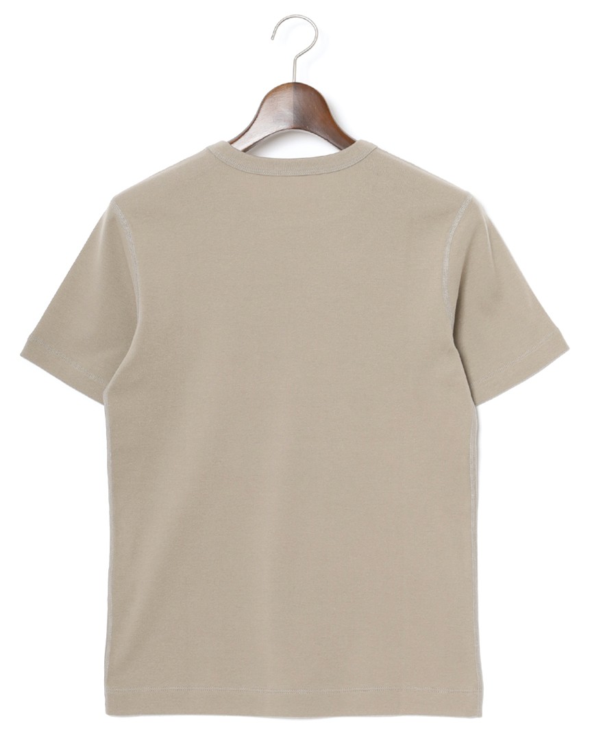 three dotsオーガニックコットン ニットTシャツ【Josh/OrganicCotton Knit】20l