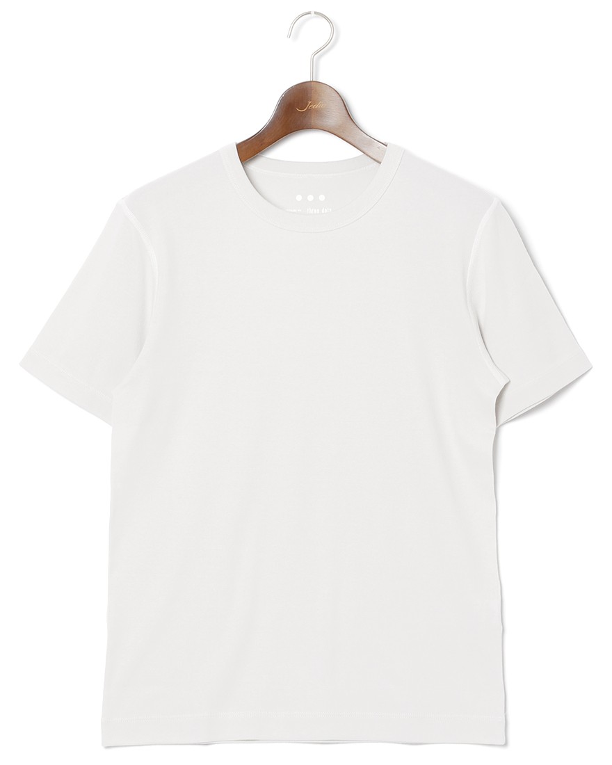 オーガニックコットンニット Tee【Josh】｜three dots