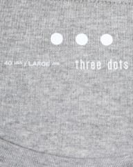 three dotsオーガニックコットンニット Tee【Josh】mb_16l