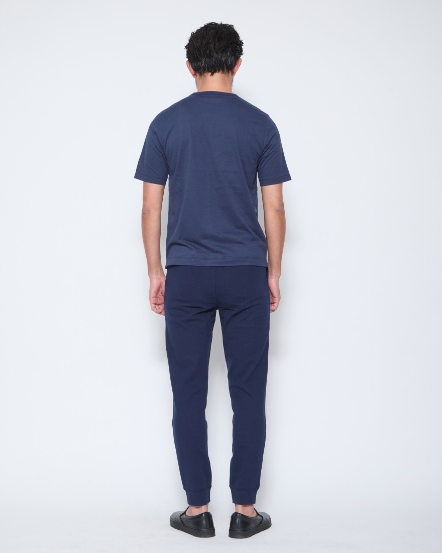 three dotsサンデッドジャージー クルーネックTシャツ【NEW JAMES】14l