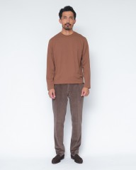 three dotsニューパウダリーコットン ロングスリーブmb_09l