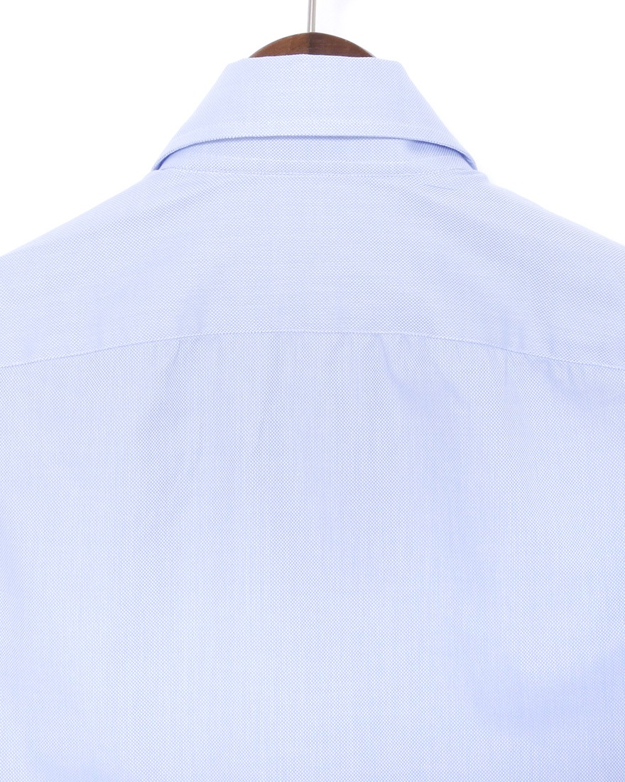 BORRIELLOセミワイドカラー コットンピンオックス シャツ【GAIOLA】06l