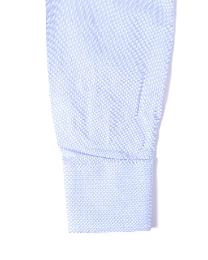 BORRIELLOセミワイドカラー コットンピンオックス シャツ【GAIOLA】10l