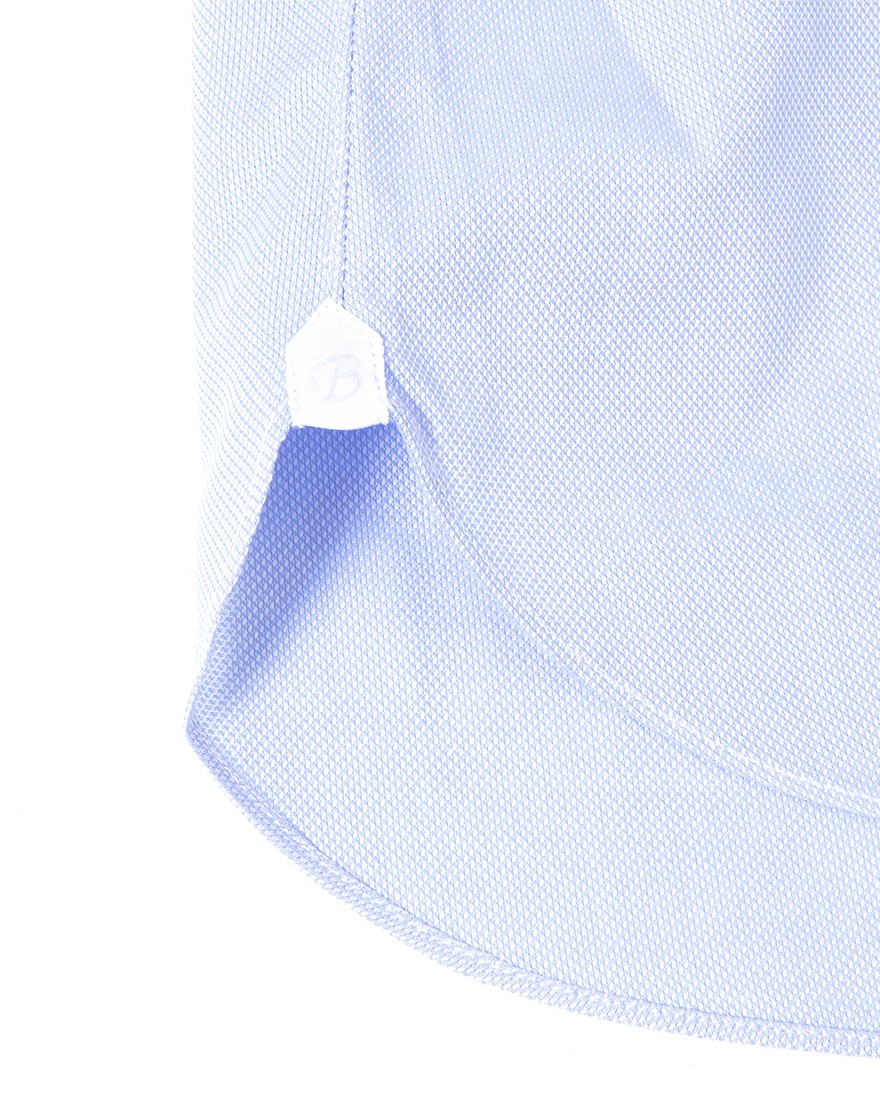 BORRIELLOセミワイドカラー コットンピンオックス シャツ【GAIOLA】13l