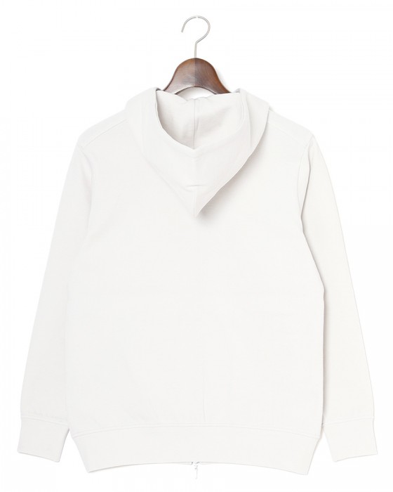 three dotsストレッチポンチ ダブルジップパーカー【Stretch ponte】28l