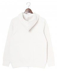 three dotsストレッチポンチ ダブルジップパーカー【Stretch ponte】mb_28l