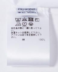 BORRIELLOセミワイドカラー コットンポプリン シャツ【GAIOLA】mb_14l