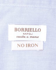 BORRIELLOセミワイドカラー ノーアイロンコットン シャツ【GAIOLA】mb_08l