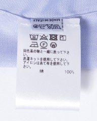 BORRIELLOセミワイドカラー ノーアイロンコットン シャツ【GAIOLA】mb_15l