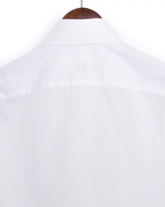 BORRIELLOセミワイドカラー ストレッチコットン シャツ【GAIOLA】06l