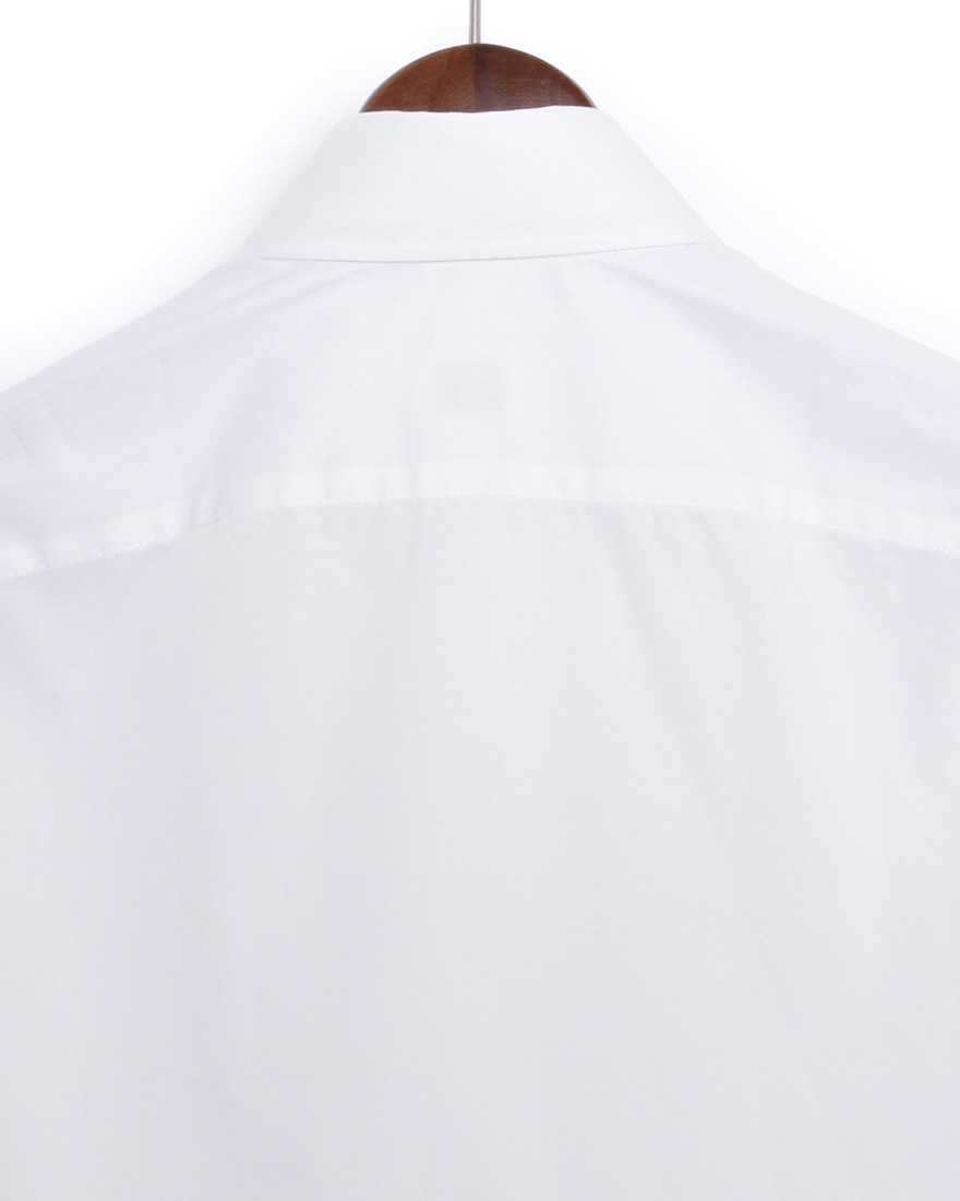 BORRIELLOセミワイドカラー ストレッチコットン シャツ【GAIOLA】06l