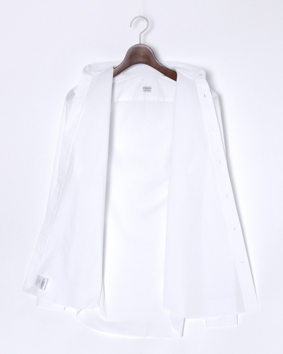BORRIELLOセミワイドカラー ストレッチコットン シャツ【GAIOLA】07l