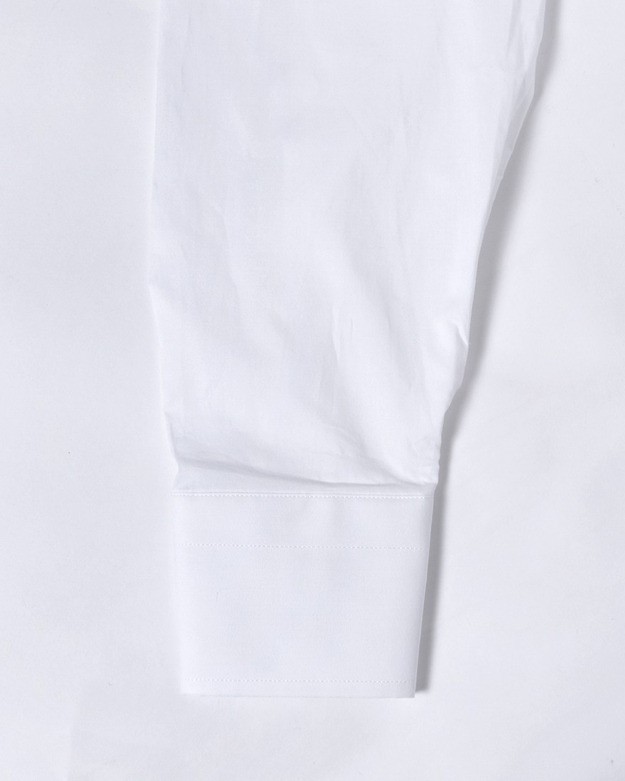 BORRIELLOセミワイドカラー ストレッチコットン シャツ【GAIOLA】10l