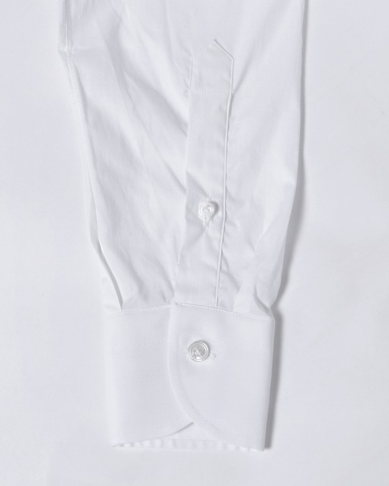 BORRIELLOセミワイドカラー ストレッチコットン シャツ【GAIOLA】11l