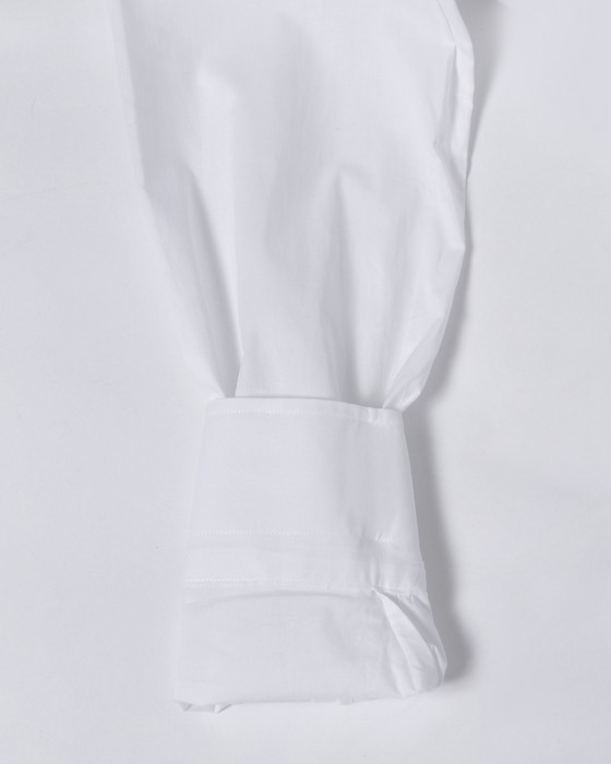 BORRIELLOセミワイドカラー ストレッチコットン シャツ【GAIOLA】12l