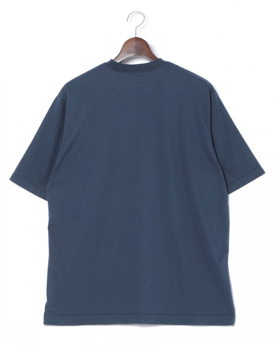 three dotsサンデッドジャージ モダンフィット クルーネックTシャツ04l