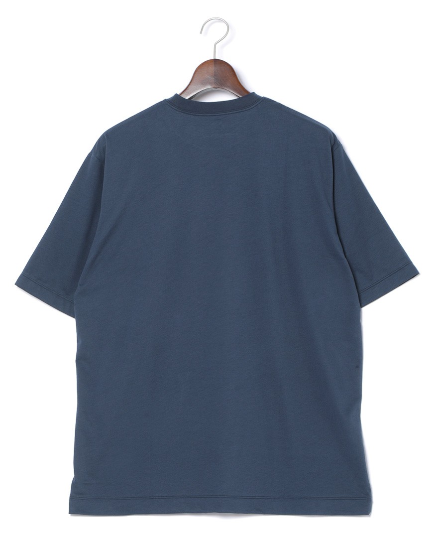 three dotsサンデッドジャージ モダンフィット クルーネックTシャツ04l