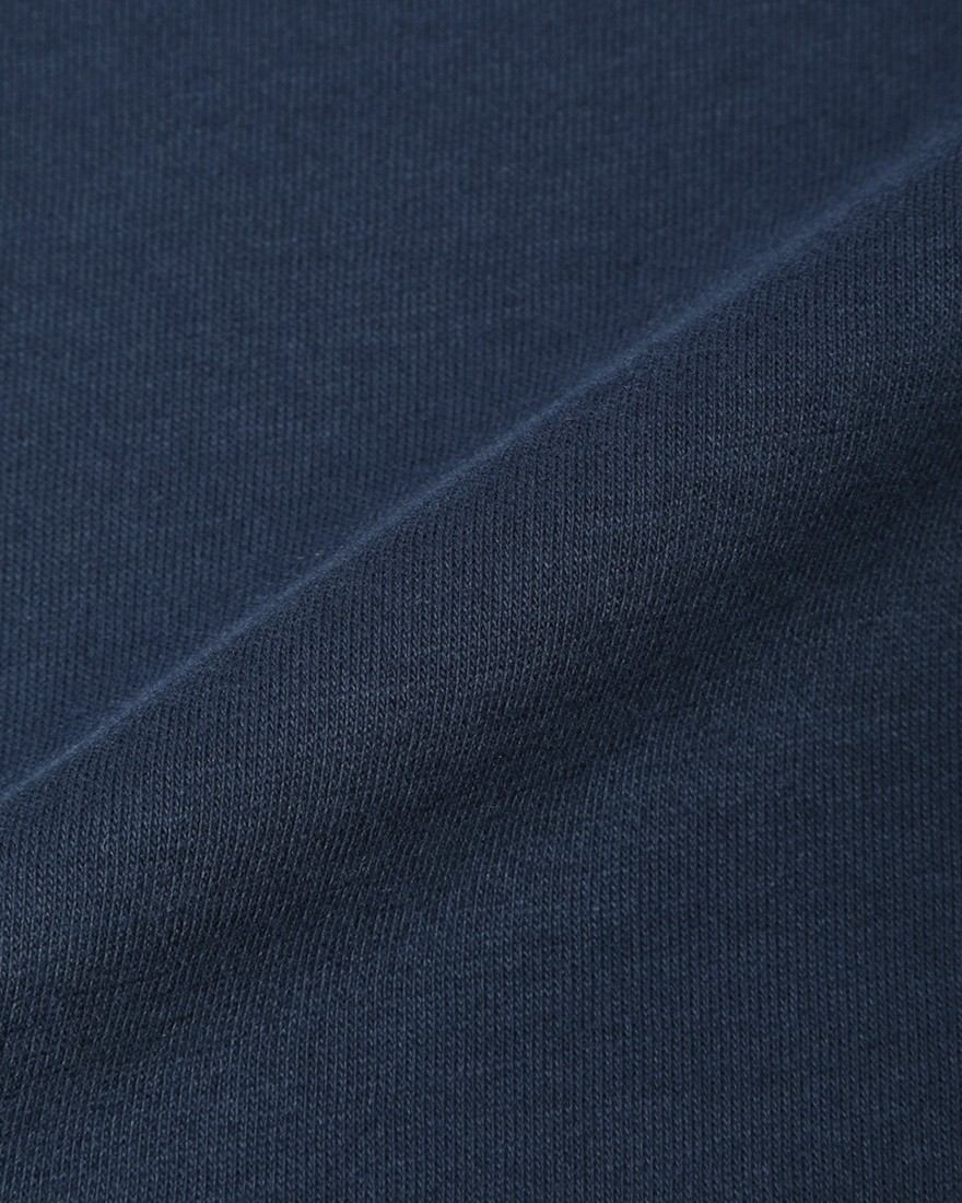 three dotsサンデッドジャージ モダンフィット クルーネックTシャツ11l