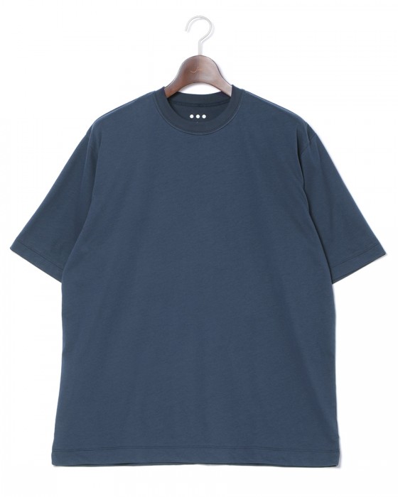 three dotsサンデッドジャージ モダンフィット クルーネックTシャツc3