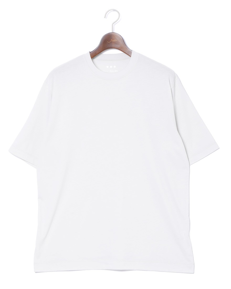 three dotsサンデッドジャージ モダンフィット クルーネックTシャツc2