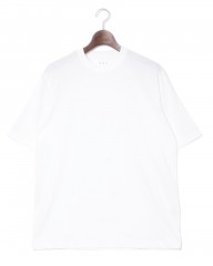 three dotsサンデッドジャージ モダンフィット クルーネックTシャツmb_c0