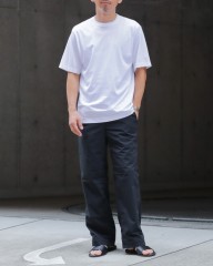 three dotsサンデッドジャージ モダンフィット クルーネックTシャツmb_ma
