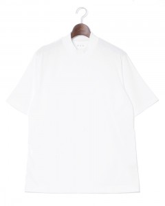 サンデッドジャージ モダンフィット モックネックTシャツ