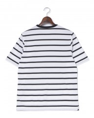 three dotsサンデッドジャージー ボーダークルーネックTシャツ【NEW JAMES】mb_01l