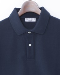 ELACIOコットン鹿の子ショートスリーブポロ【Orge】mb_08l