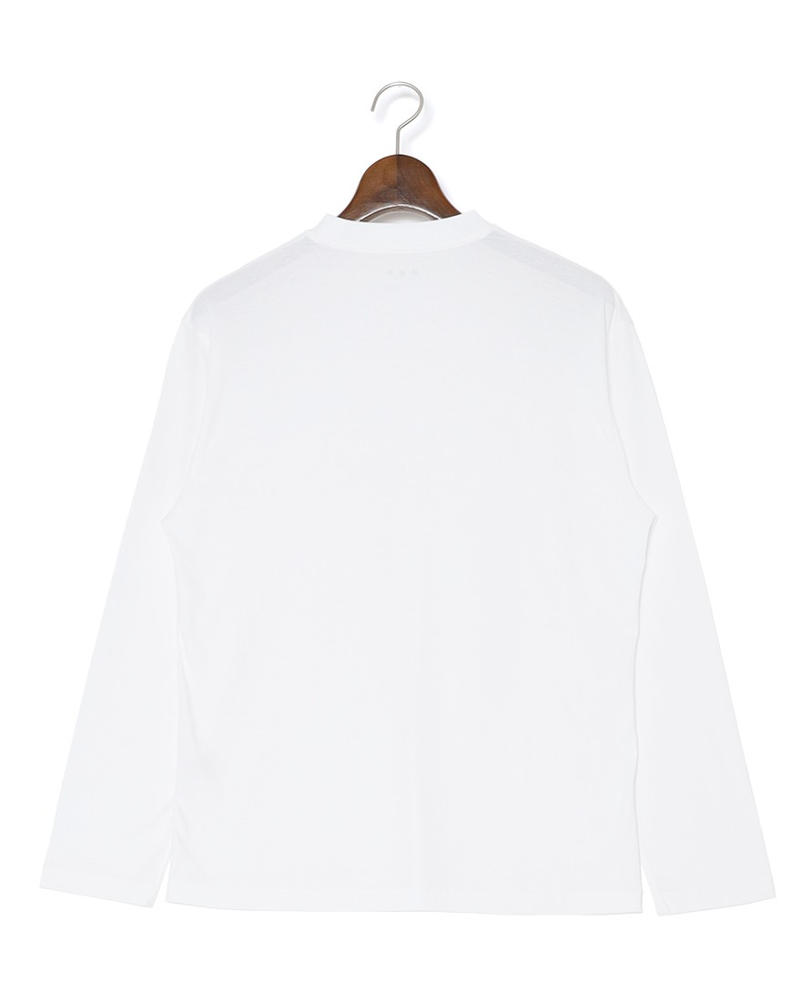 three dotsナシア インターロック ロングスリーブ Tシャツ04l