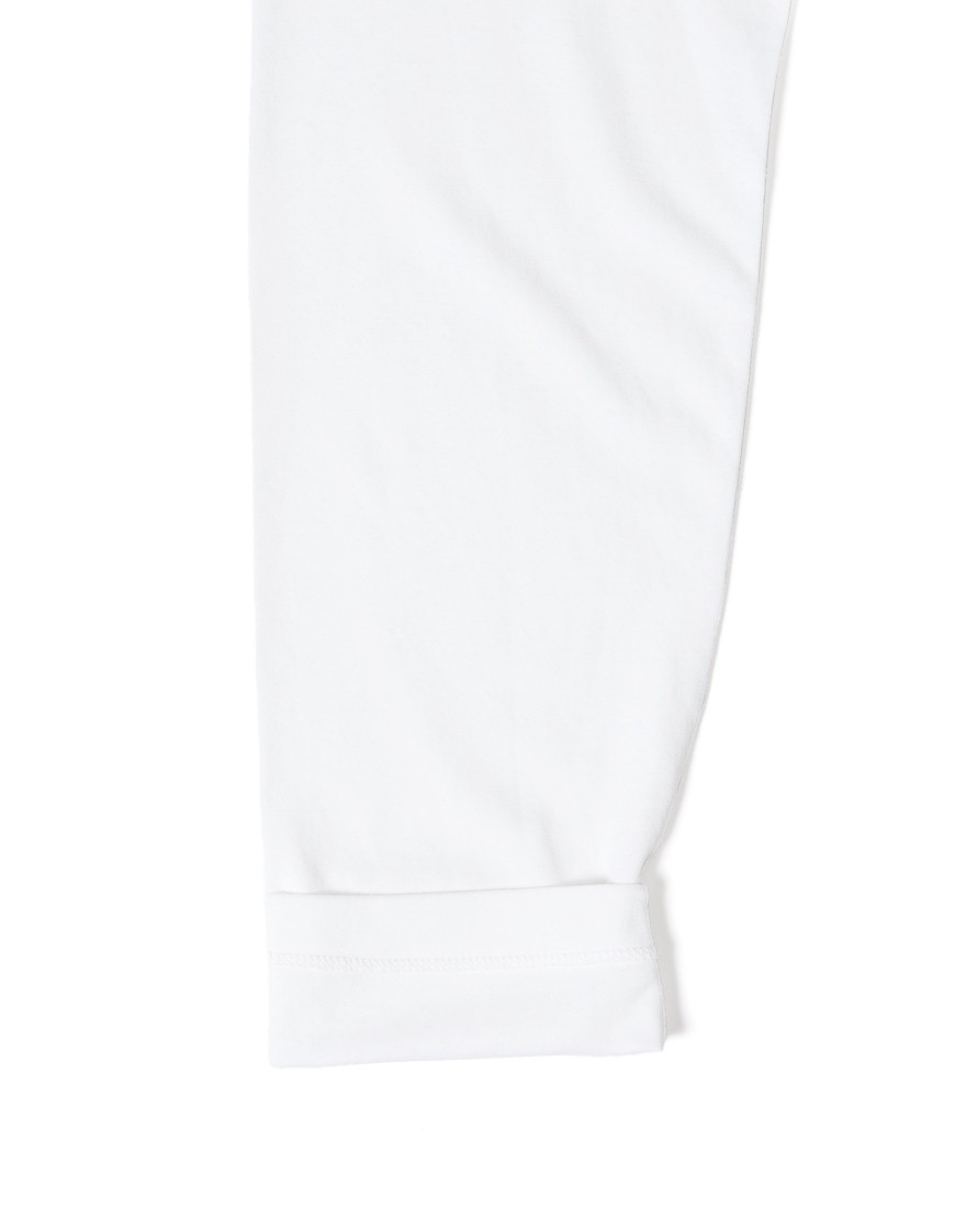 three dotsナシア インターロック ロングスリーブ Tシャツ10l