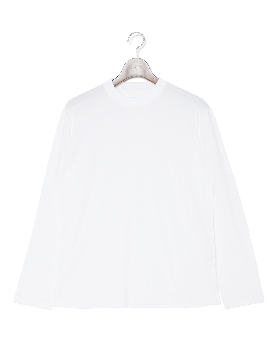three dotsナシア インターロック ロングスリーブ Tシャツma